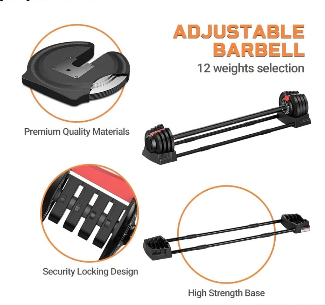 Tənzimlənən mexaniki ştanq (Adjustable Barbell)