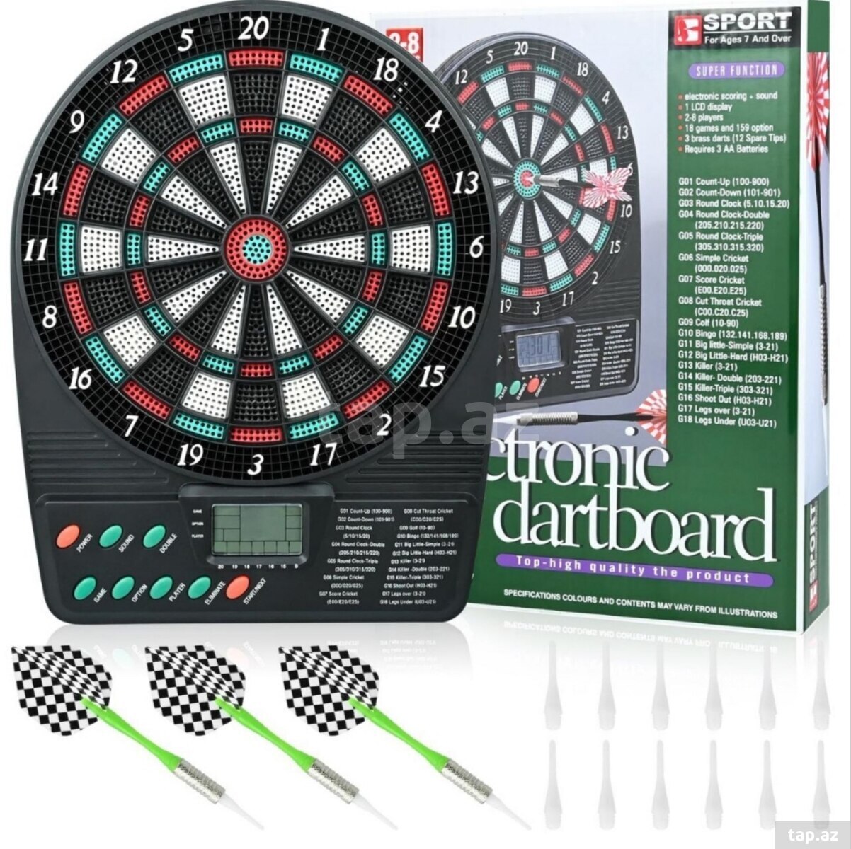Dart ekranlı